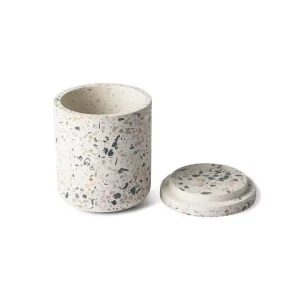 HKliving Terrazzo-Dose mehrfarbig
