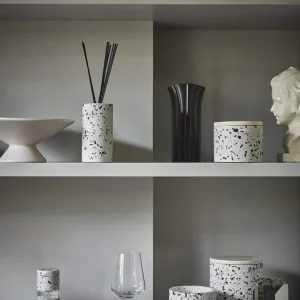 HKliving Terrazzo-Dose mehrfarbig