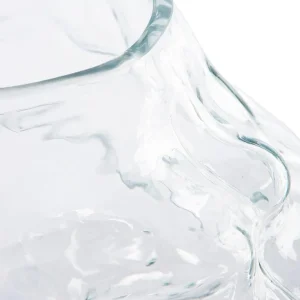 HKliving Vase Cloud clear low - 28cm
