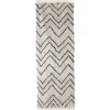 HKliving Zigzag Läufer Tepppich - 75 x 220cm