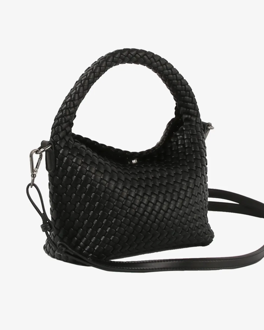 hvisk_tasche_twist_braide_1.webp HVISK Tasche Twist Braided Soft Structure - Black