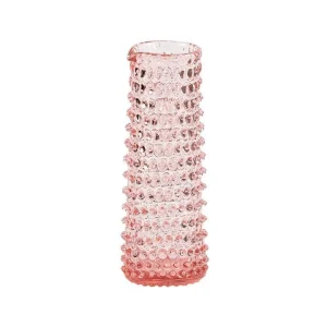 Kodanska Danish Summer Glas Karaffe / Vase Pink - 27cm