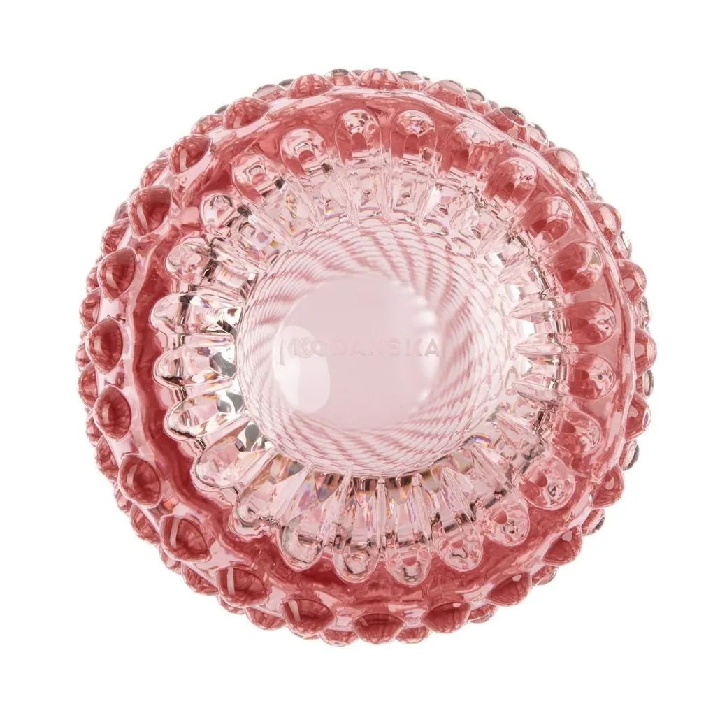 kodanska_danish_summer_gl_3-9.webp Kodanska Danish Summer Glas Karaffe / Vase Pink - 27cm