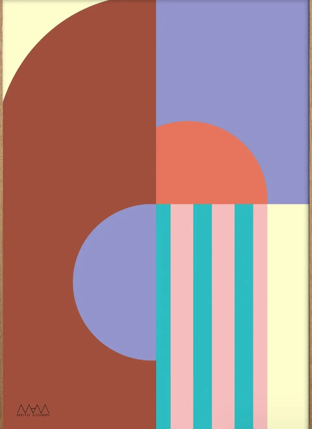kunstdruck_colorblock__xc_0.webp Pu0026F Kunstdruck Colorblock 4 50x70cm