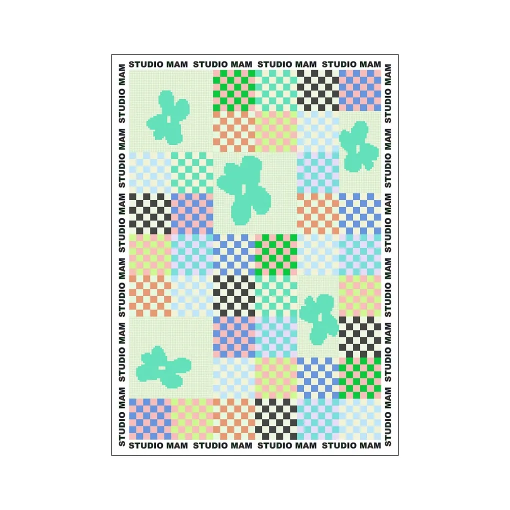 kunstdruck_daisy_grid_stu_1.webp Pu0026F Kunstdruck Daisy Grid Studio MAM 50x70cm