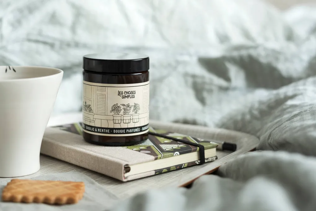 les_choses_simples_duftke_3.webp Les Choses Simples Duftkerze Basil & Mint
