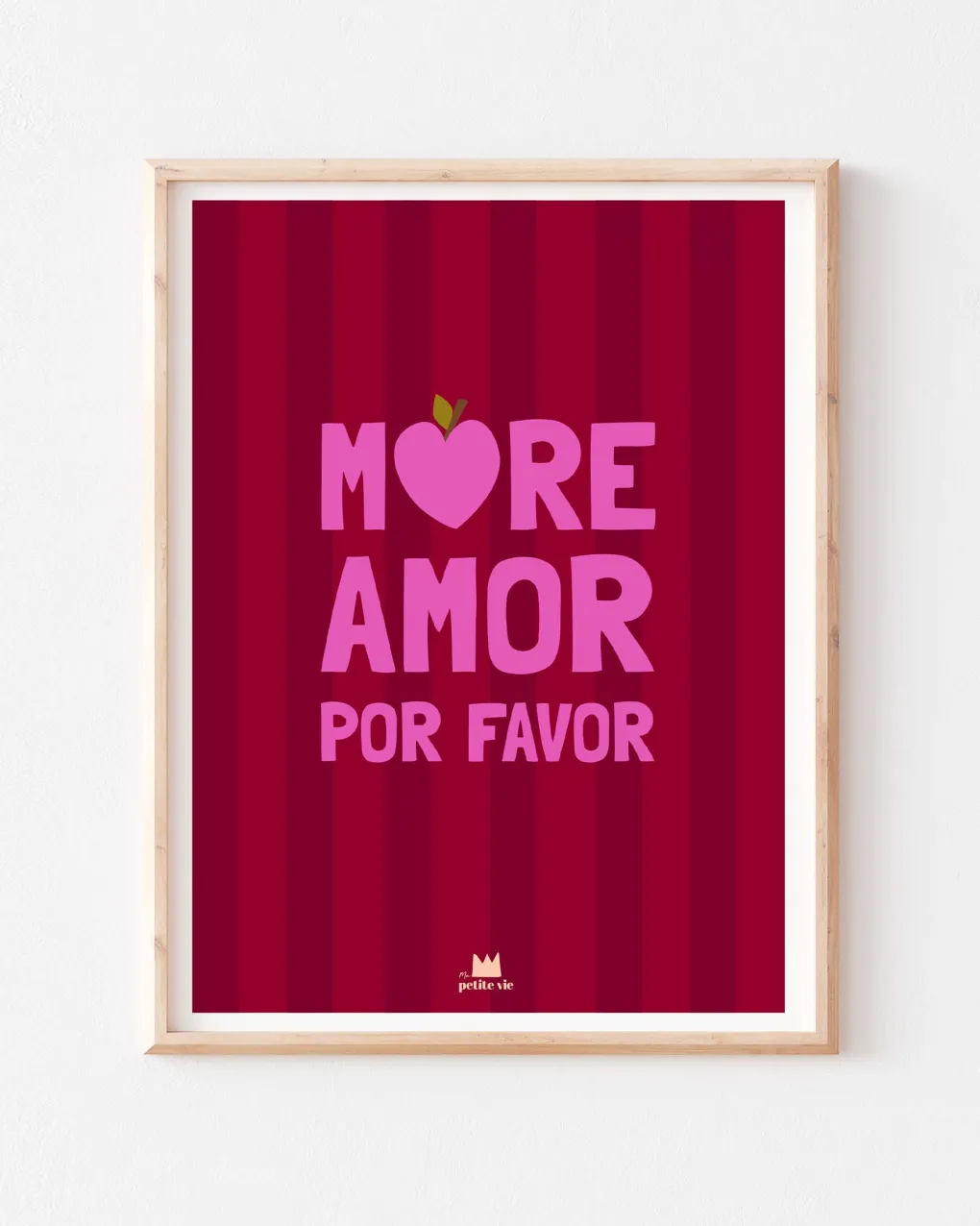 ma_petite_vie__more_amor__0.webp Ma Petite Vie - More amor por favor Poster 30x40cm