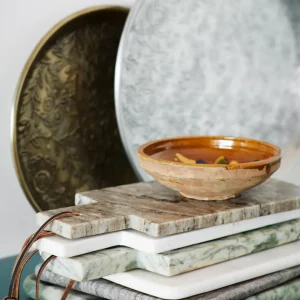 Madam Stoltz marble chopping board - 30 cm