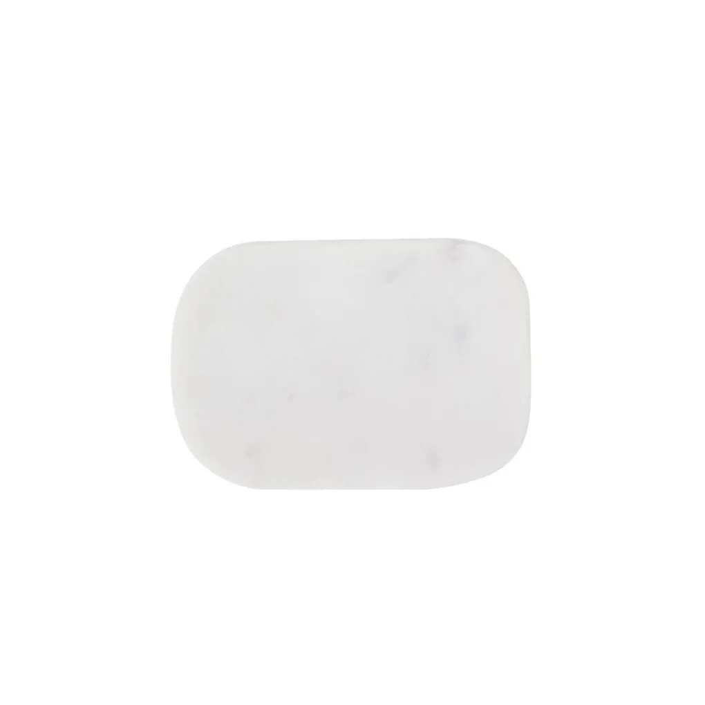 madam_stoltz_marble_soap__0.webp Madam Stoltz marble soap dish white - 13 cm