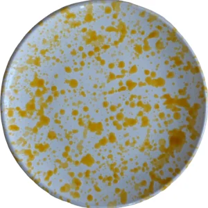 ML Ceramics Dessertteller Splash sonnengelb 20cm