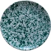ML Ceramics Dessertteller Splash grün 20cm