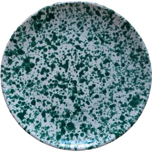 ML Ceramics Dessertteller Splash grün 20cm