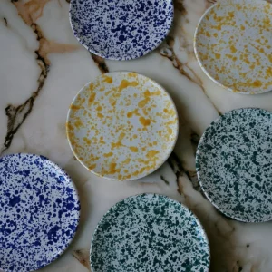 ML Ceramics Dessertteller Splash sonnengelb 20cm