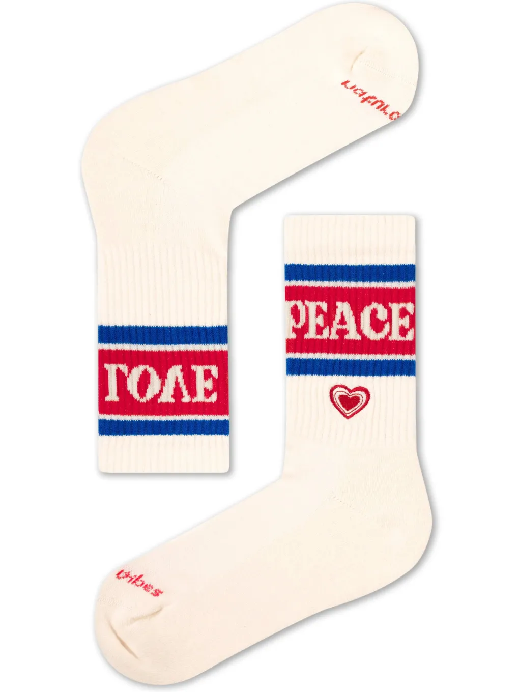 natural_vibes_biosocken_g_3.webp Natural Vibes Bio-Socken Geschenkset - 2er Set Tennissocken Peace & Love
