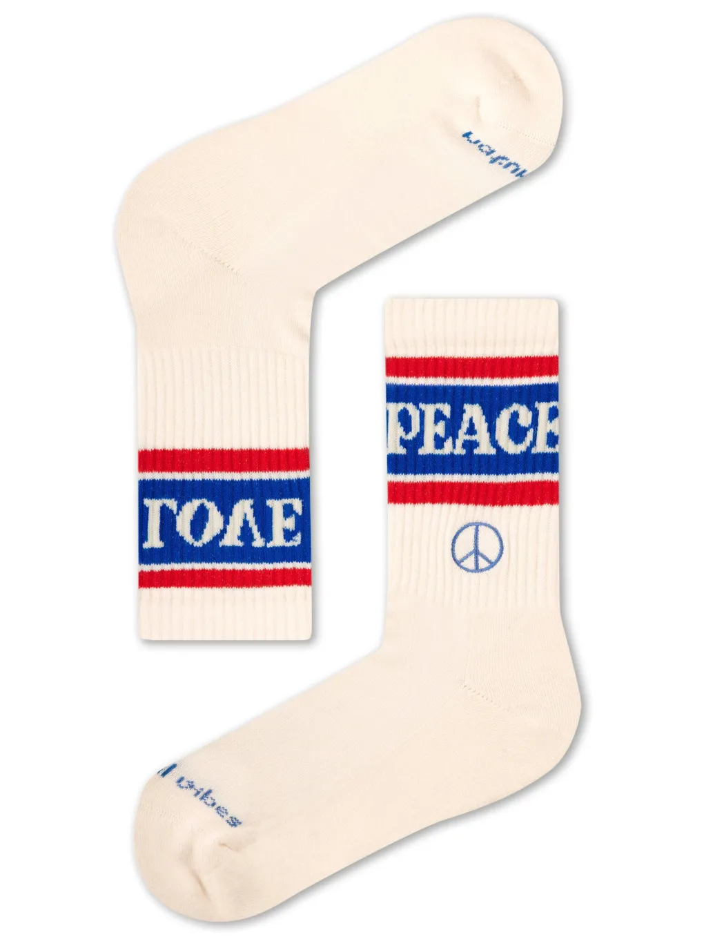 natural_vibes_biosocken_g_5.webp Natural Vibes Bio-Socken Geschenkset - 2er Set Tennissocken Peace & Love