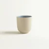 onomao Becher Klassik taubenblau innen - 2er Set
