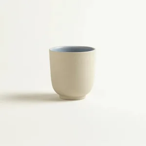 onomao Becher Klassik taubenblau innen - 2er Set