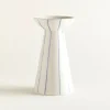 onomao Vase Duarte groß blau gestreift - 24cm