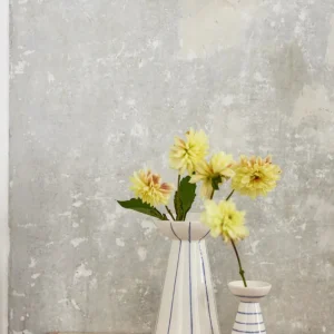 onomao Vase Duarte groß blau gestreift - 24cm