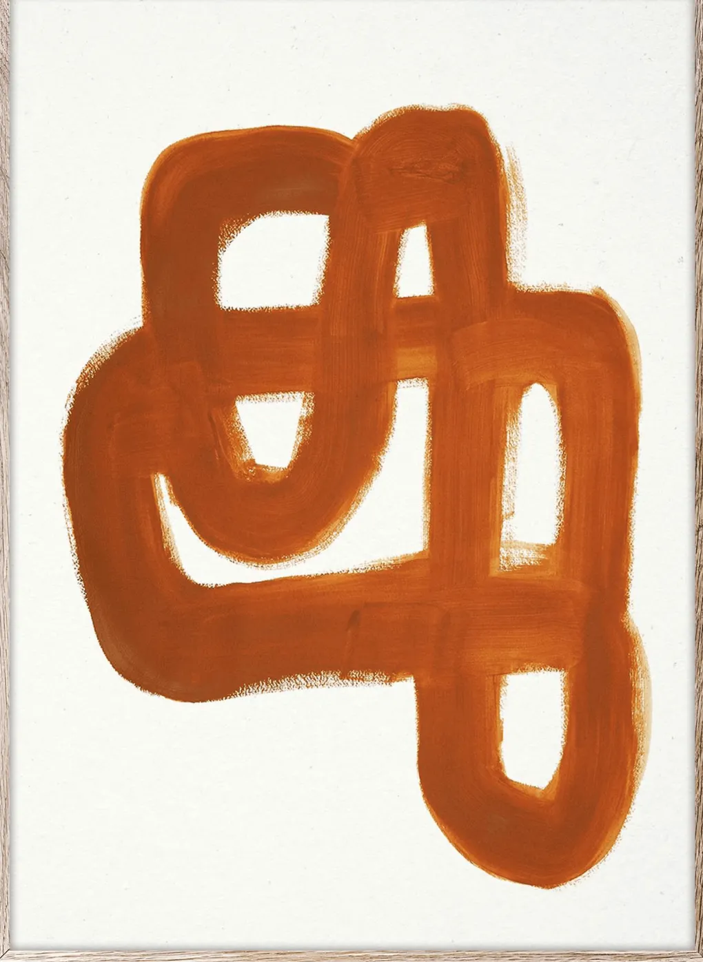 paper_collective_kunstdru_1-5.webp Paper Collective Kunstdruck „Orange Brush“ - 50×70cm