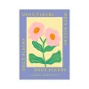 Pu0026F P&F Kunstdruck Deux Fleurs Yellow Camilla Bergqvist A3