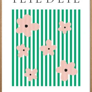 Pu0026F P&F Kunstdruck Fete d'ete Hello Atelier 50x70 cm