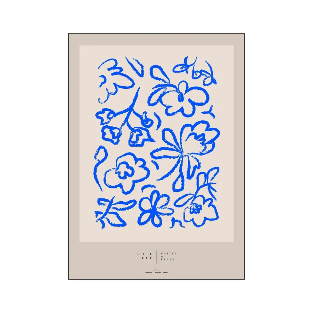 pf_kunstdruck_flower_cill_0.webp Pu0026F P&F Kunstdruck Flower Cille Due 50x70 cm