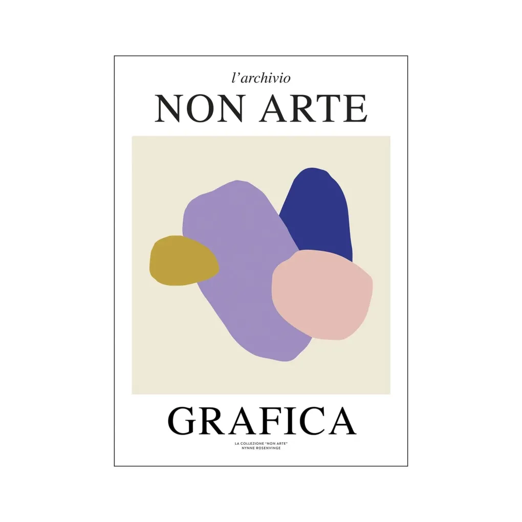 pf_kunstdruck_non_arte_gr_3.webp Pu0026F P&F Kunstdruck Non Arte Grafica 01 Nynne Rosenvinge 50x70cm