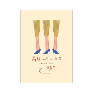 Pu0026F P&F Kunstdruck The Legs Das Rotes Rabbit - 30x40 cm