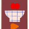 Pu0026F P&F Pomme et Poire Matías Larraín - 50x70cm