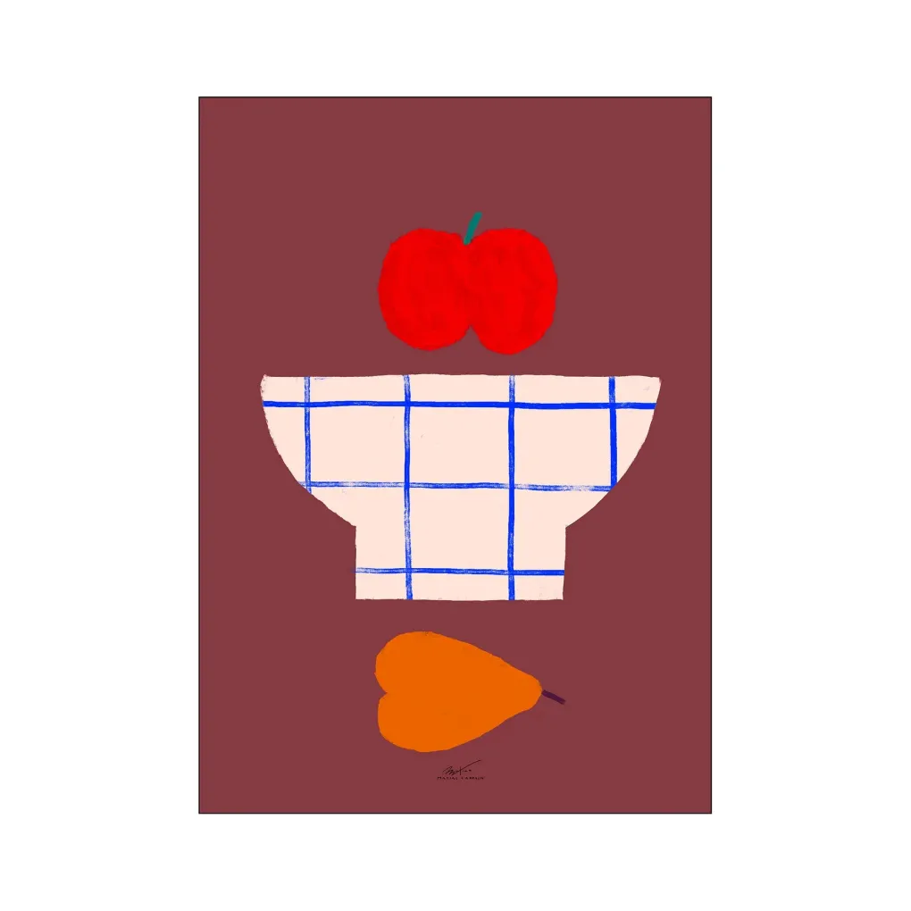 pf_pomme_et_poire_matas_l_1.webp Pu0026F P&F Pomme et Poire Matías Larraín - 50x70cm