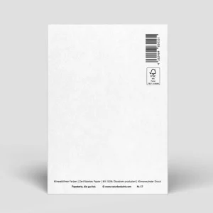 Naturbedacht Postkarte - Weihnachten - Zweige