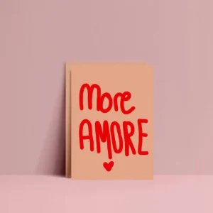 Ute Arnold / Hej.Ibiza Postkarte More Amore