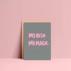 Ute Arnold / Hej.Ibiza Postkarte No Risk No Magic