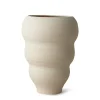 RO Collection hand turned vase curved no. 60 vanilla - 25cm