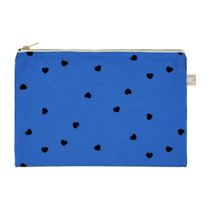 Rose in April - Lili Kosmetiktasche Hearts Greek Blue - 30x21cm