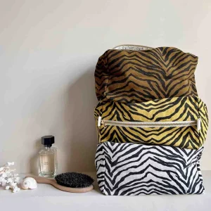 Rose in April Vic Kosmetiktasche Zebra - 26x13cm
