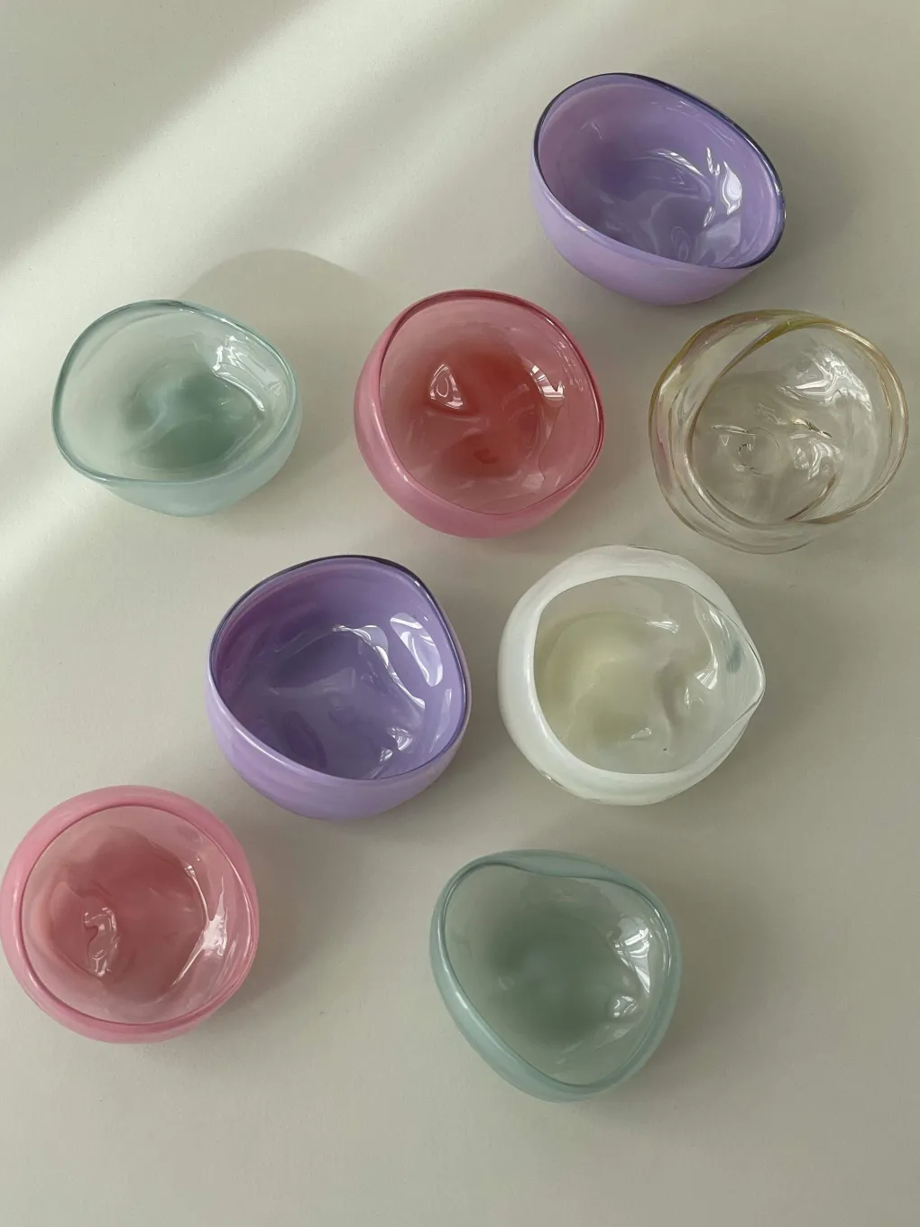 schale_opalglas_champagne_9.webp Glassblow DK Schale Opalglas Champagner klein - rd. 8cm