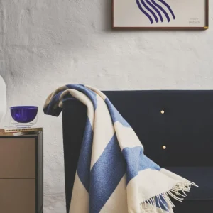 Kinder Silkeborg Uld spinderi The Sweater Cobalt - 130x190 cm