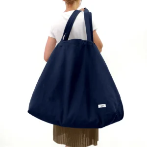 The Organic Company Big long Bag dark blue - 90x45 cm