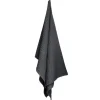 The Organic Company Big Waffle Towel and Blanket dark grey - 150x100cm
