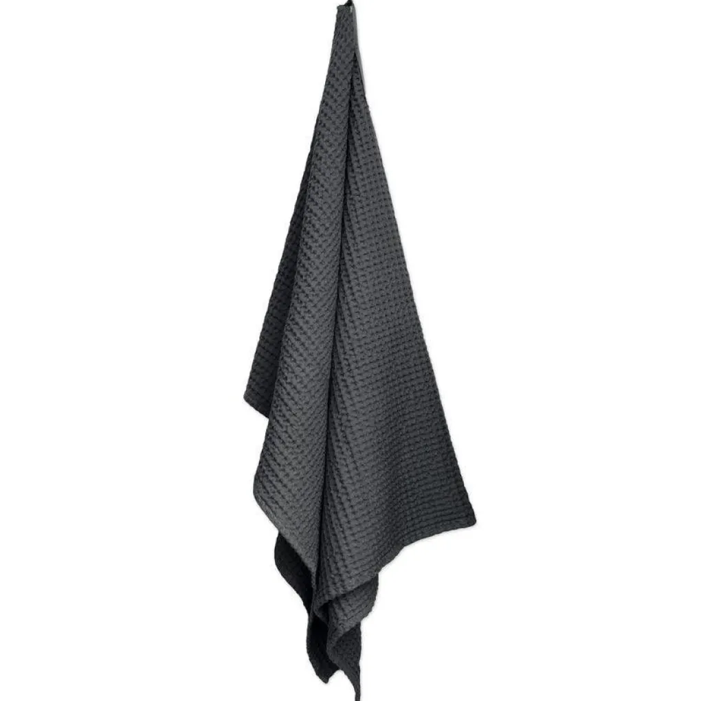 the_organic_company_big_w_0-10.webp The Organic Company Big Waffle Towel and Blanket dark grey - 150x100cm