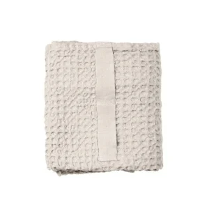 The Organic Company Big Waffle Medium Towel stone - 150x50cm