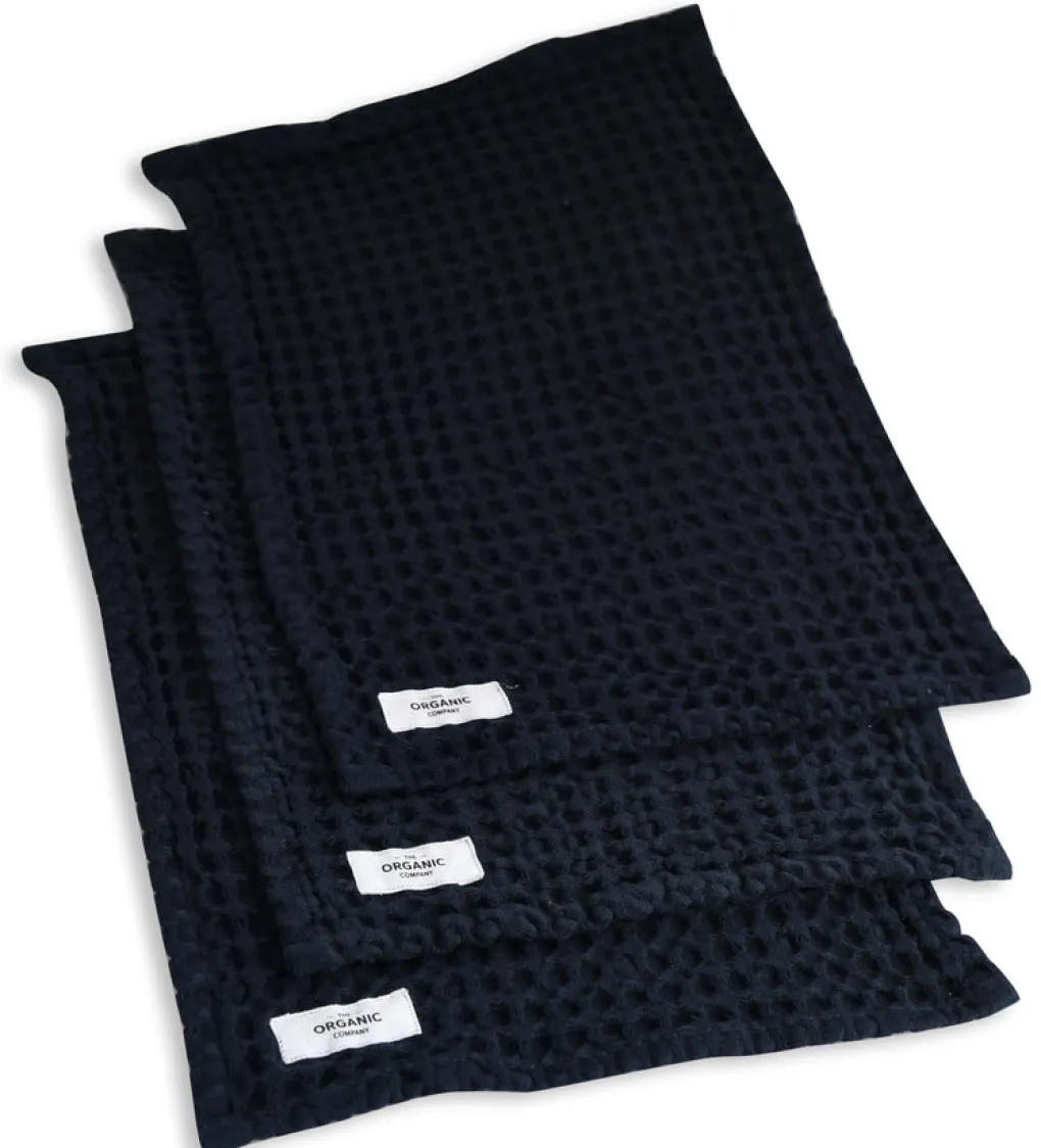 the_organic_company_big_w_0-15.webp The Organic Company Big Waffle Wash Cloth dark blue - 3er Set