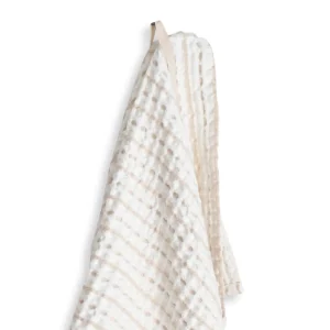 The Organic Company Big Waffle Handtuch natural white stone - 50x75cm
