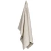 The Organic Company Big Waffle Towel and Blanket stone - 150x100cm