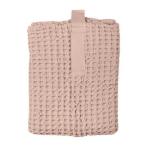 The Organic Company Big Waffle Badematte pale rose - 80x55cm