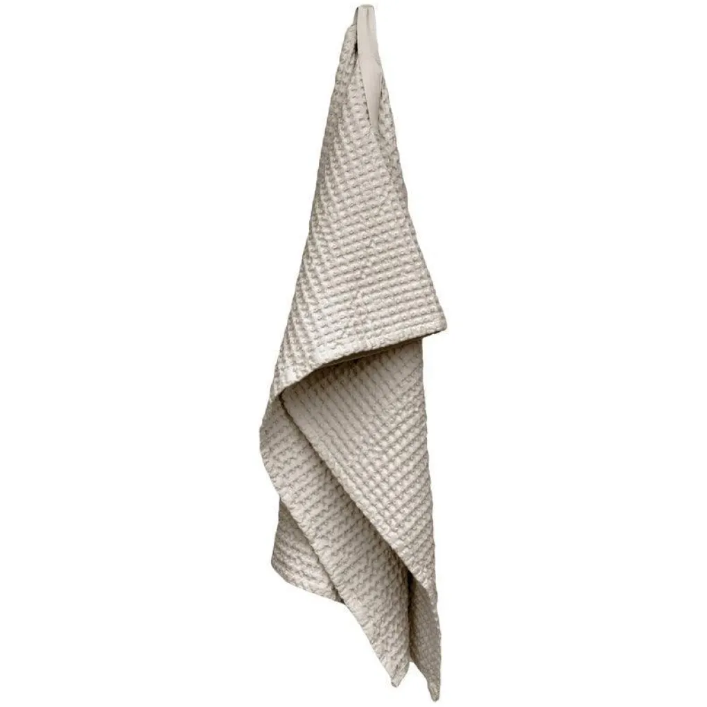the_organic_company_big_w_1-13.webp The Organic Company Big Waffle Medium Towel stone - 150x50cm
