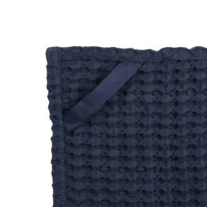 The Organic Company Big Waffle Wash Cloth dark blue - 3er Set