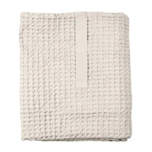 The Organic Company Big Waffle Towel and Blanket stone - 150x100cm
